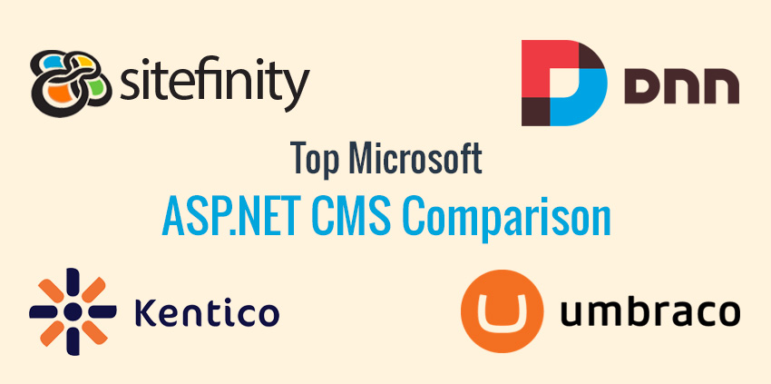 Top Microsoft ASP.NET CMS Comparison