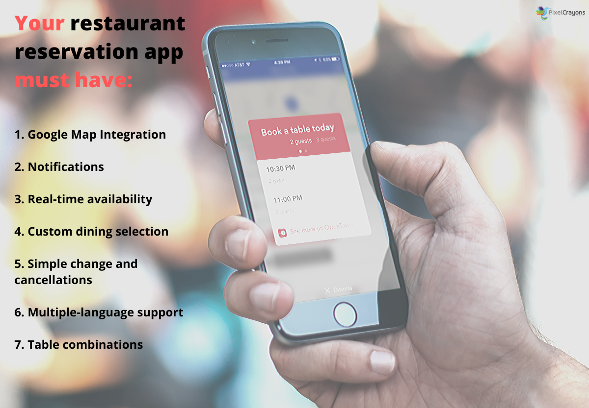 Restaurant reservation app (2)
