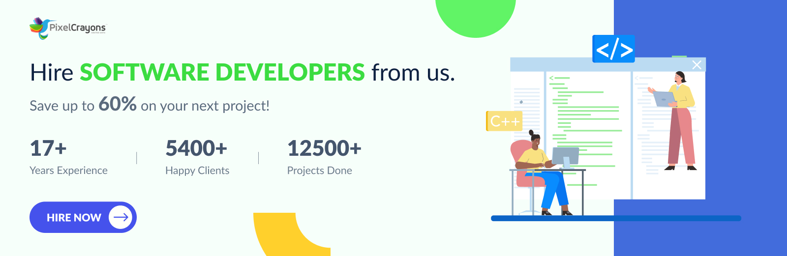Hire Software developers 2