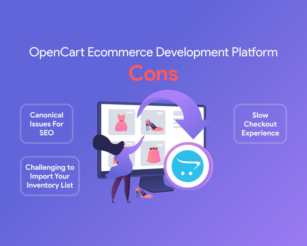 opencart cons