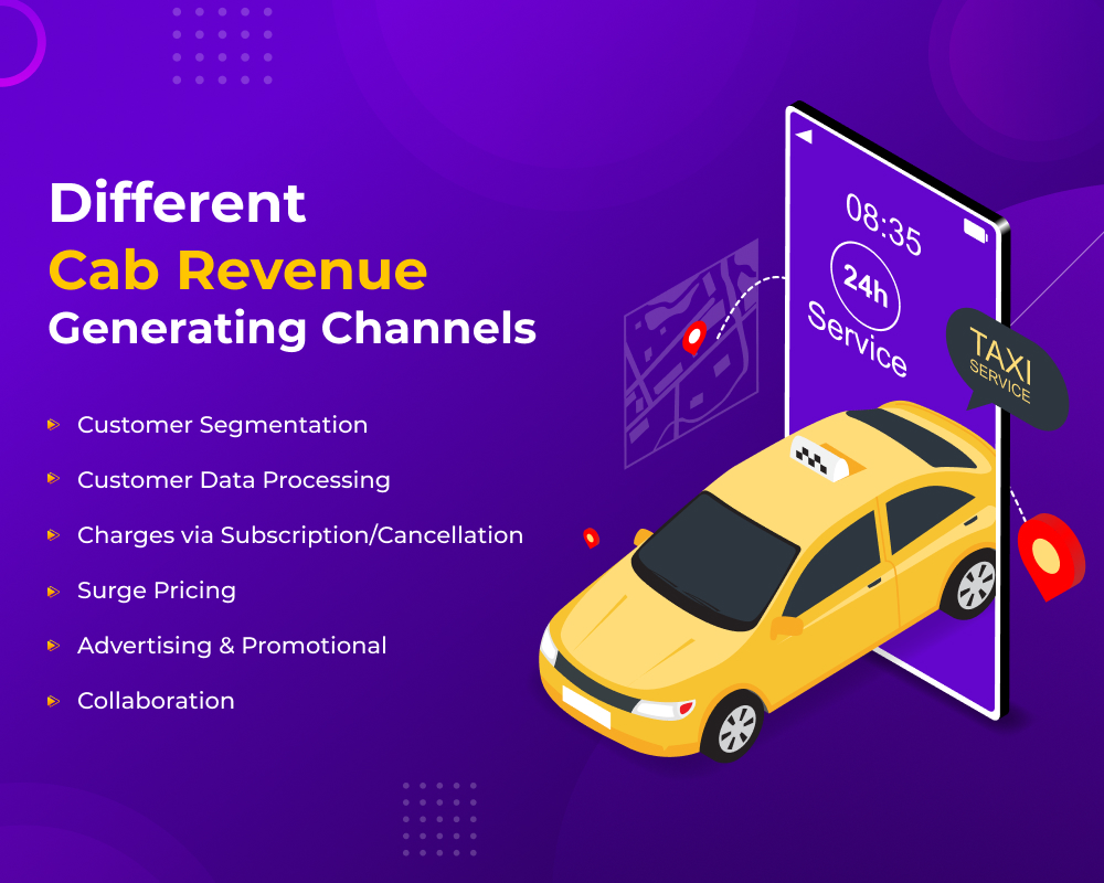 Different Cab Revenue Generating Channels