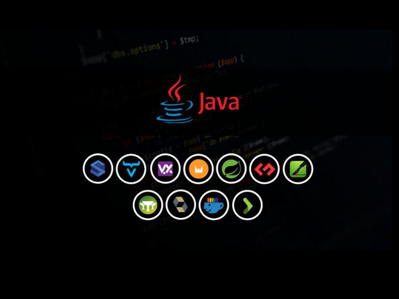 Java Frameworks for web development