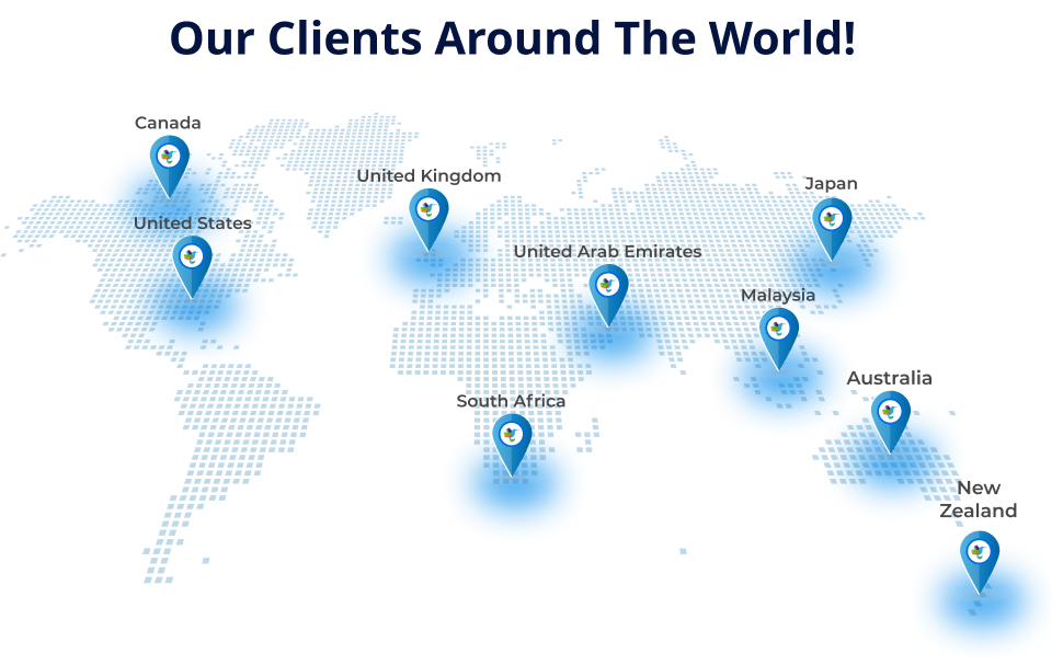 PixelCrayons clients - Global outsourcing