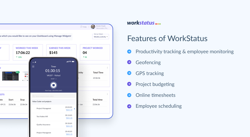 Features of WorkStatus