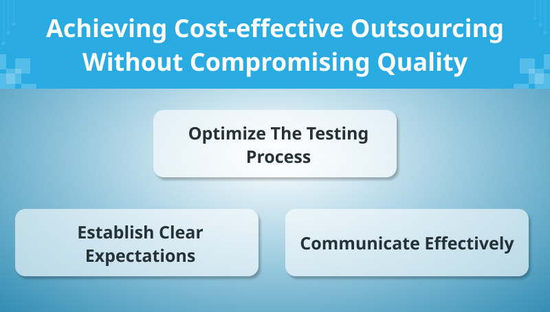 Achieving Cost effective Outsourcing Without Compromising Quality
