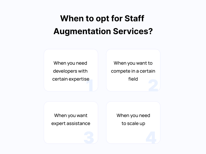 When to opt for Staff Augmentation Services