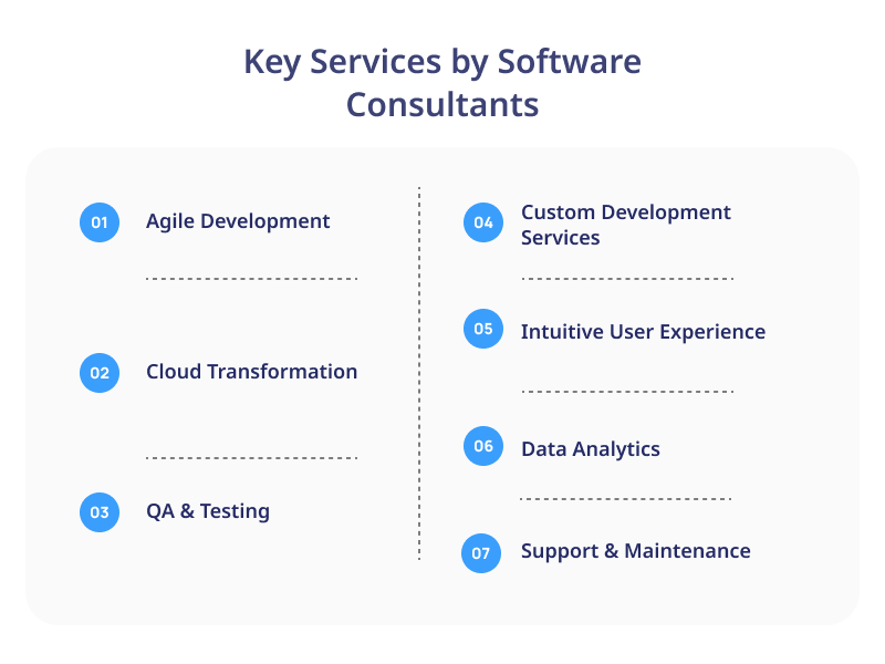 Key Services by Software Consultants