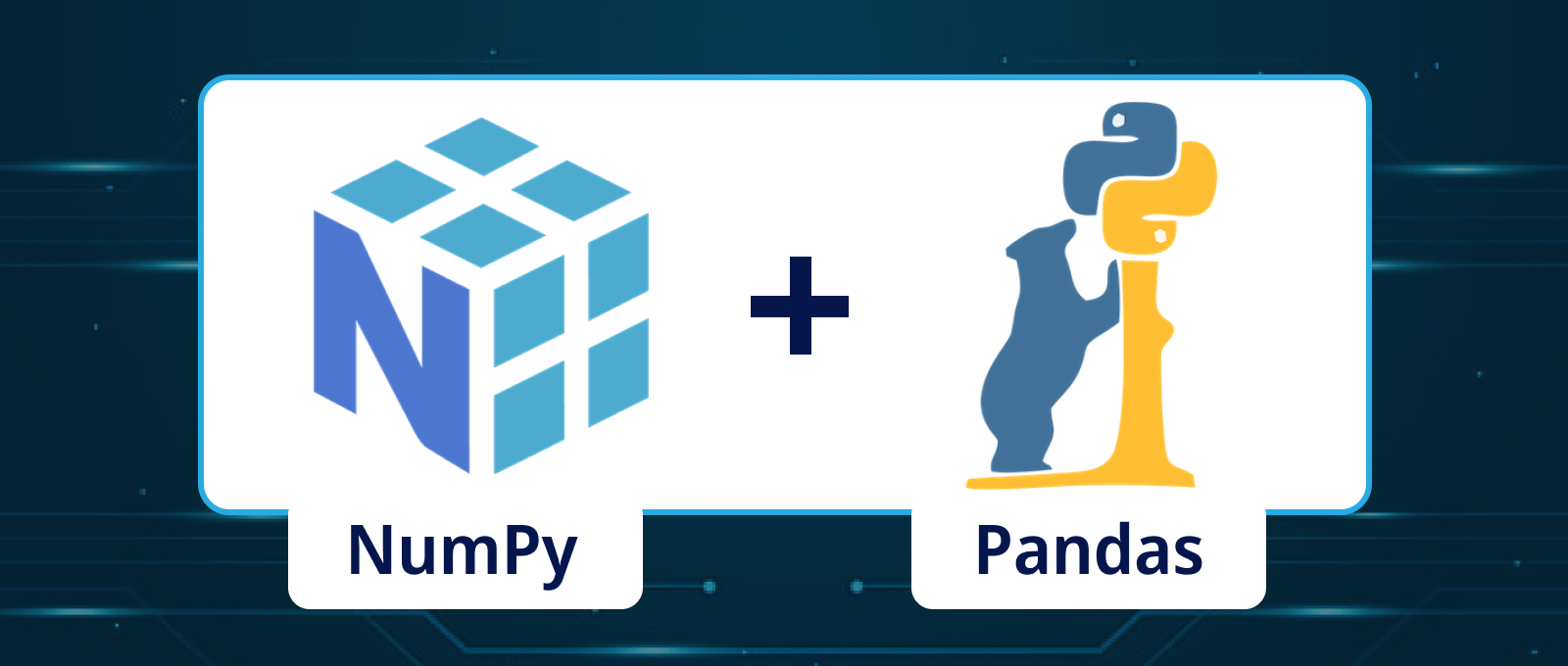 NumPy & Pandas for Data Handling