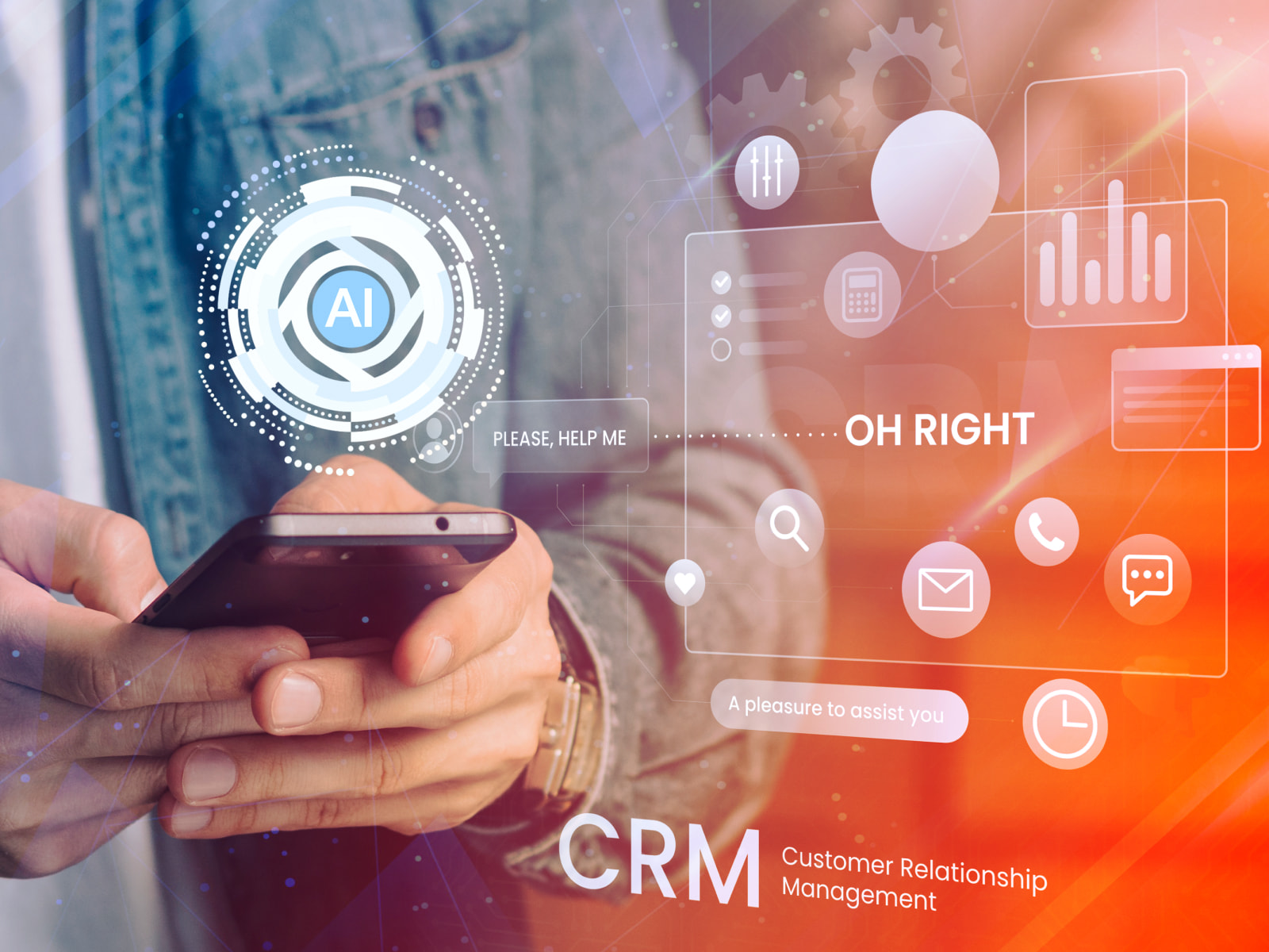 Empowering CRM with AI featured image min