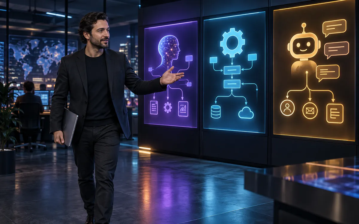 AI agent vs AI automation vs a chatbot: what’s actually different?
