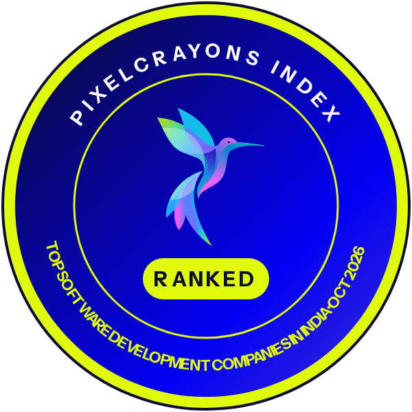 Ranked in the PixelCrayons Index: Top Software Development Companies in India, October 2026