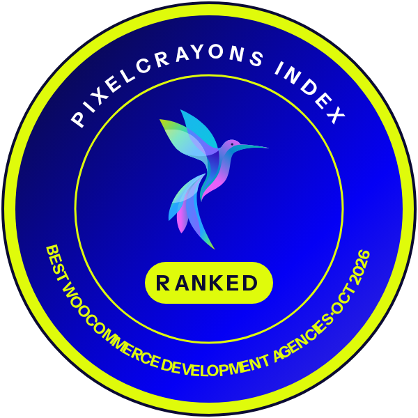 Ranked in the PixelCrayons Index: Best WooCommerce Development Agencies, October 2026