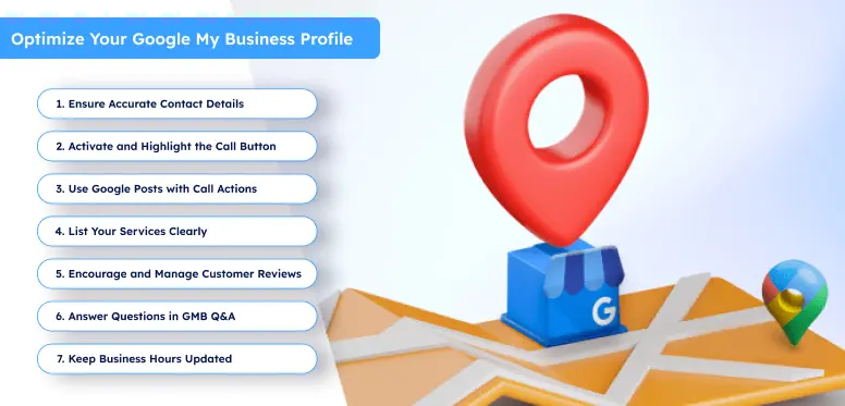 GMB profile tips for phone leads