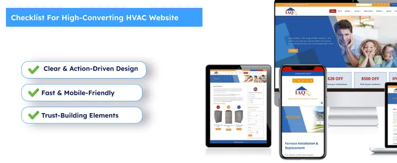 Checklist for High-Converting HVAC Website