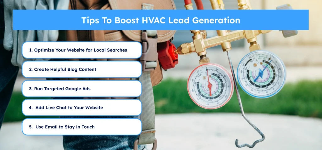 ways to boost hvac lead genration